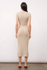 Primrose Polo Pointelle Midi Dress