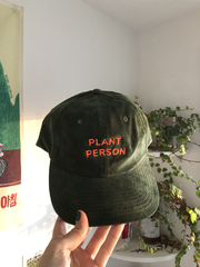 Plant Person Corduroy Dad Hat