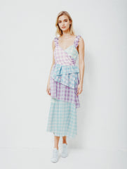 Gingham Daydreams Midi Dress