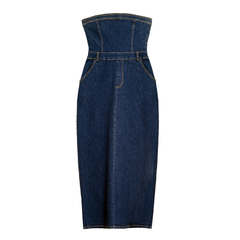 Pasadena Denim Midi Dress