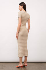 Loucia Elodie Knit Midi Dress